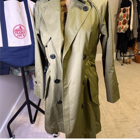 Coach Military Convertible Trench Coat - Picture 2 of 9